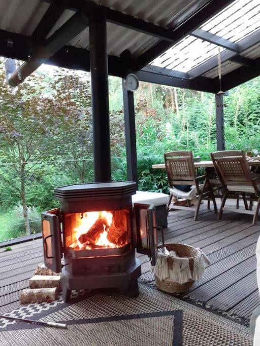Comfortable Chalet In A Unique Location In Forest Essen Exterior photo